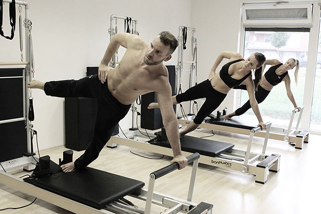 Lekce Pilates Reformer v gymu MoveGym Brno-Medlánky